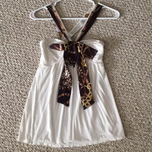Express Cross-Back Tie Shirt